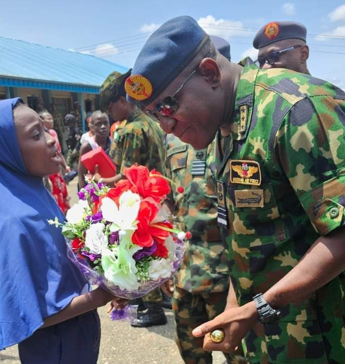 SAFETY, WELLBEING AND ACADEMIC EXCELLENCE OF OUR STUDENTS ARE TOP PRIORITIES, SAYS CAS AS HE TOURS AIR FORCE COMPREHENSIVE SCHOOL IBADAN