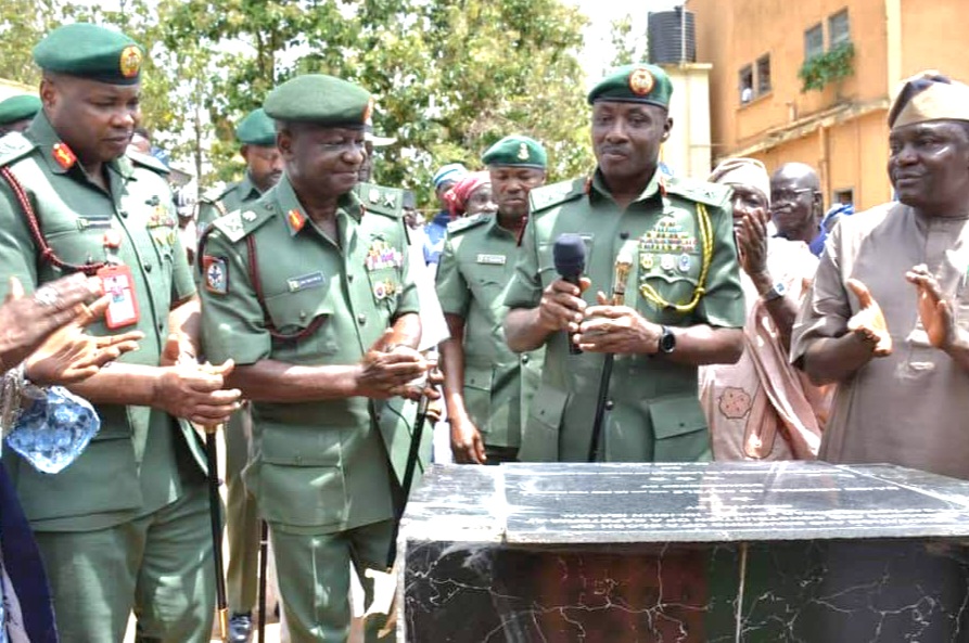 COMMISSIONING CIVIL MILITARY COOPERATION SPECIAL INTERVENTION PROJECTS AFFORDS ME THE OPPORTUNITY TO REITERATE NA’s RESOLVE TOWARDS ADDRESSING THE SECURITY CHALLENGES FACING NIGERIA SAYS COAS