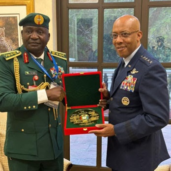 General Musa Attends African Defence Conference, Meets With US’ Charles Brown