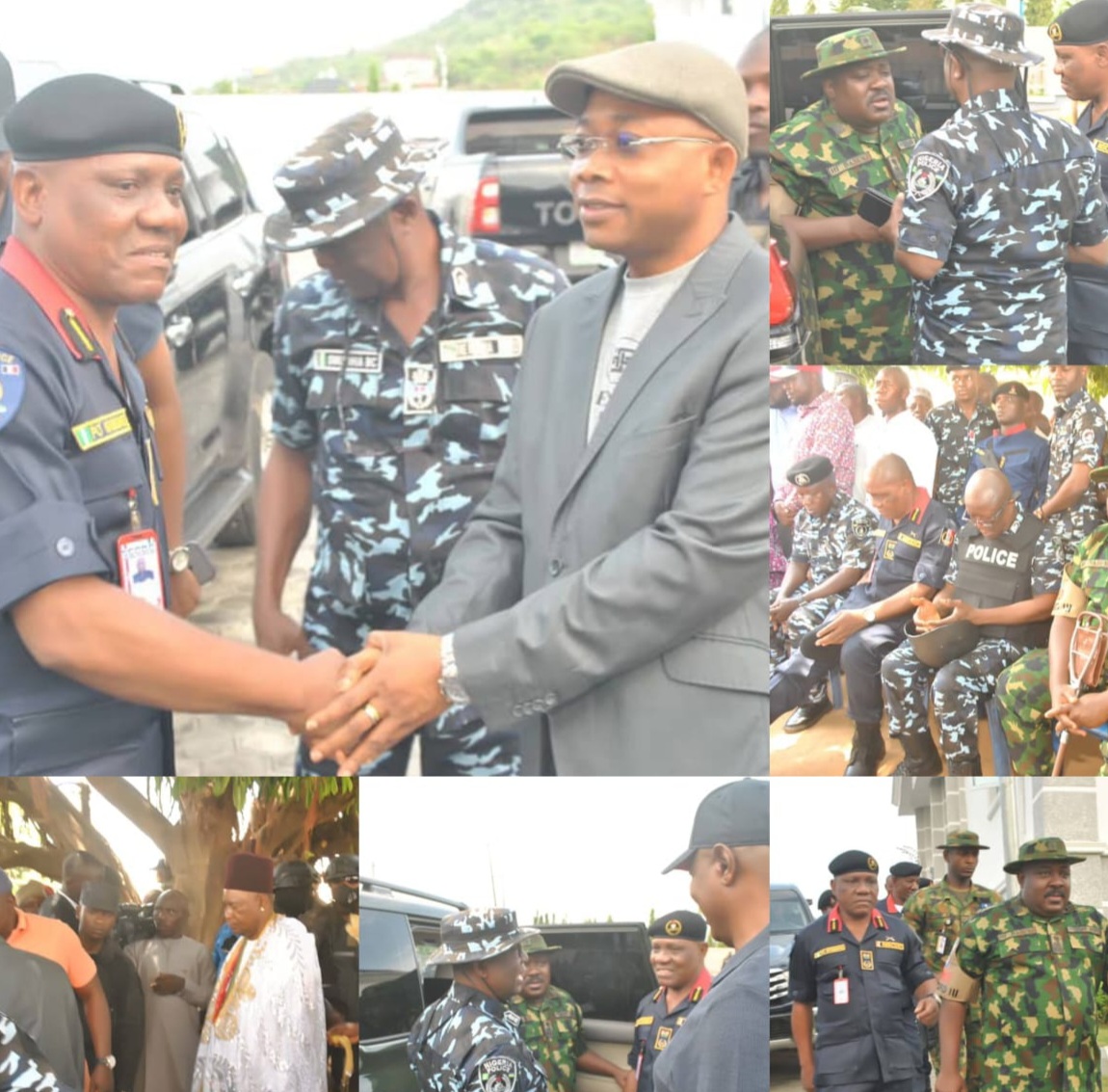 COMMANDANT PAUL IGWEBUIKE JOINS GOV. AHMED ODODO TO VISIT OMALA LGA OF KOGI STATE