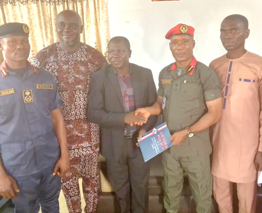 NSCDC COLLABORATES WITH ELECTRONICS DEVELOPMENT INSTITUTE (ELDI)  ON SECURITY