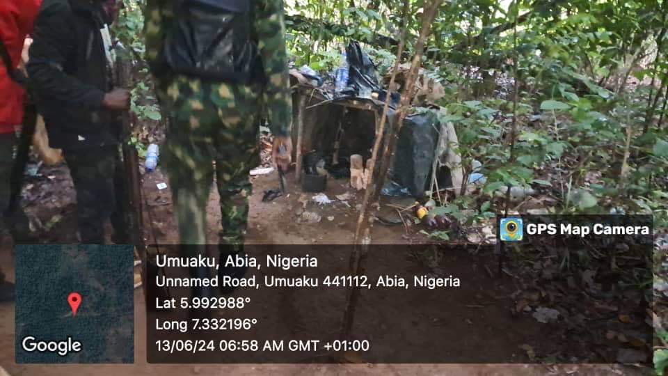 UPDATE ON TROOPS EMBARK CLEARANCE OPERATIONS IN ABIA STATE