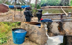 NSCDC uncovers illegal refinery in Abia