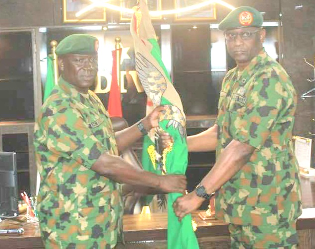 CHANGE OF COMMAND AT 8 DIVISION, AS BRIGADIER GENERAL IBIKUNLE AJOSE ASSUMES COMMAND