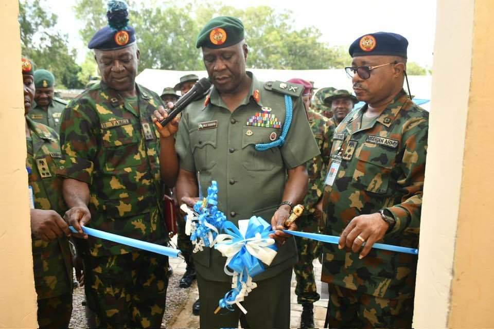 COAS COMMISSIONS 16 UNIT OFFICERS TRANSIT ACCOMMODATION AT DALET BARRACKS KADUNA