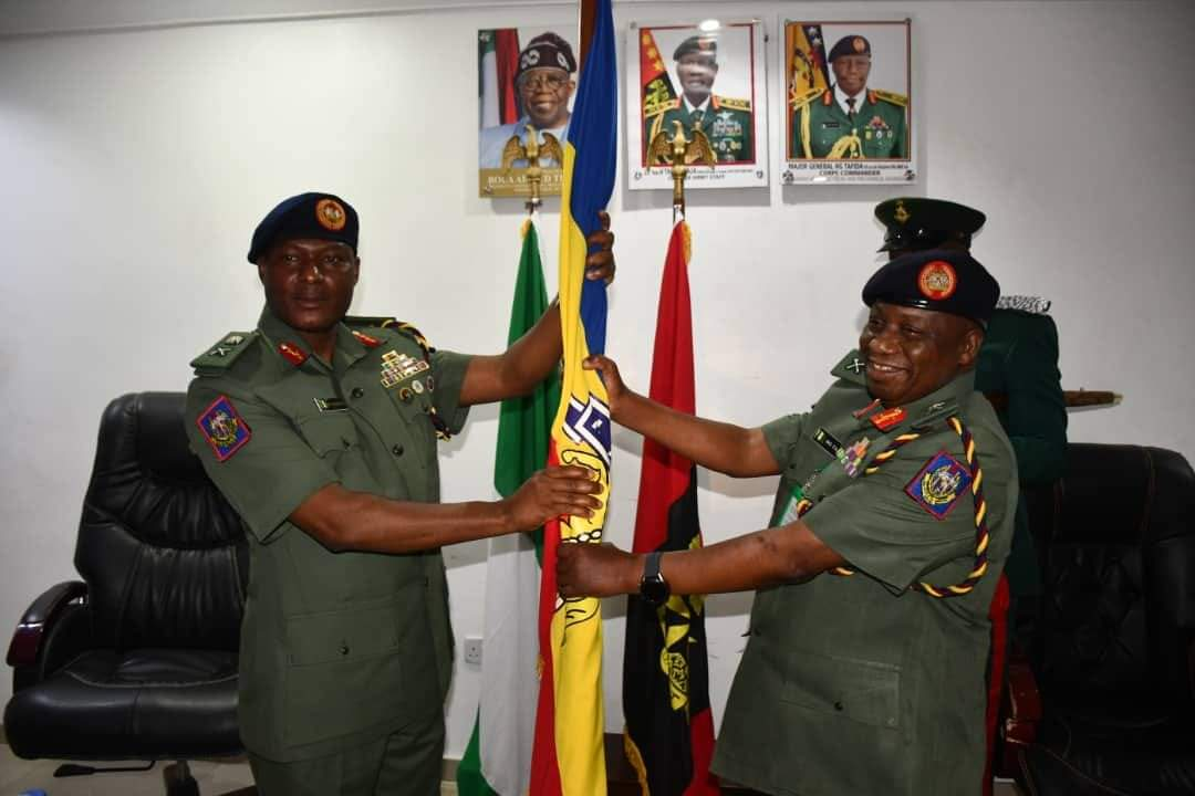 MAJOR GENERAL YAHAYA ASSUMES COMMAND AS THE NEW CORPS COMMANDER ELECTRICAL AND MECHANICAL ENGINEERS……..Tasks officers to drive the Corps to greater height