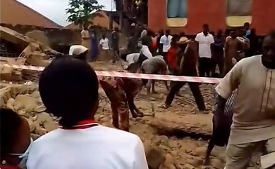 Osun: Collapsed Building Traps Five, NSCDC Confirms