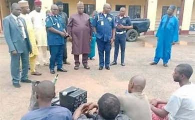 NAYEA hands over suspected burglar of Lafia mosque, 3 others to NSCDC