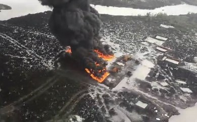 Military Airstrikes Dismantle Eight Illegal Refining Sites, Canoe With Stolen Oil