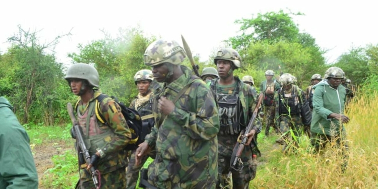 TROOPS NEUTRALIZE 11 ISWAP TERRORISTS IN SAMBISA FOREST, CAPTURE WEAPONS