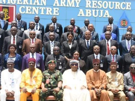 FORMER CHIEF OF ARMY STAFF LIEUTENANT GENERAL AB DAMBAZAU, DELIVERS INSIGHTFUL LECTURE ON PUBLIC OFFICE, LEADERSHIP AT NARC 