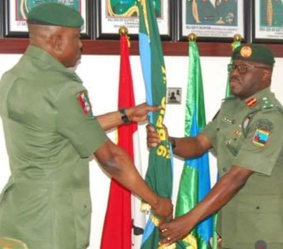 48TH  COMMANDER OF 9 BRIGADE NIGERIAN ARMY ASSUMES OFFICE