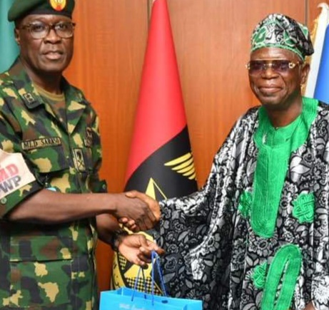 CHAIRMAN YORUBA COUNCIL OF OBAS AND CHIEFS PAYS HISTORIC VISIT TO GOC 1 DIVISION