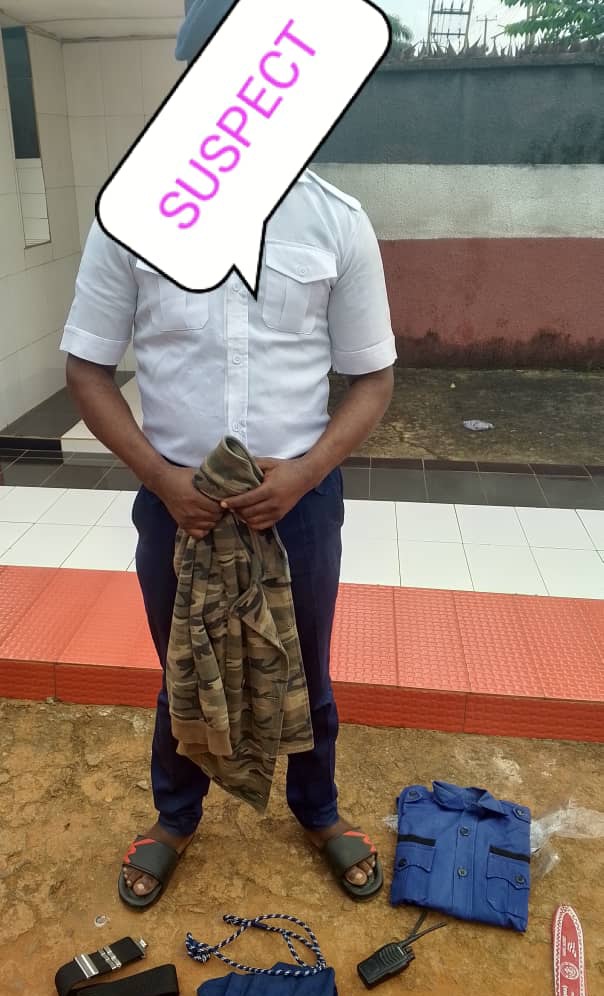 ANAMBRA NSCDC NABS FAKE NAVAL OFFICER 