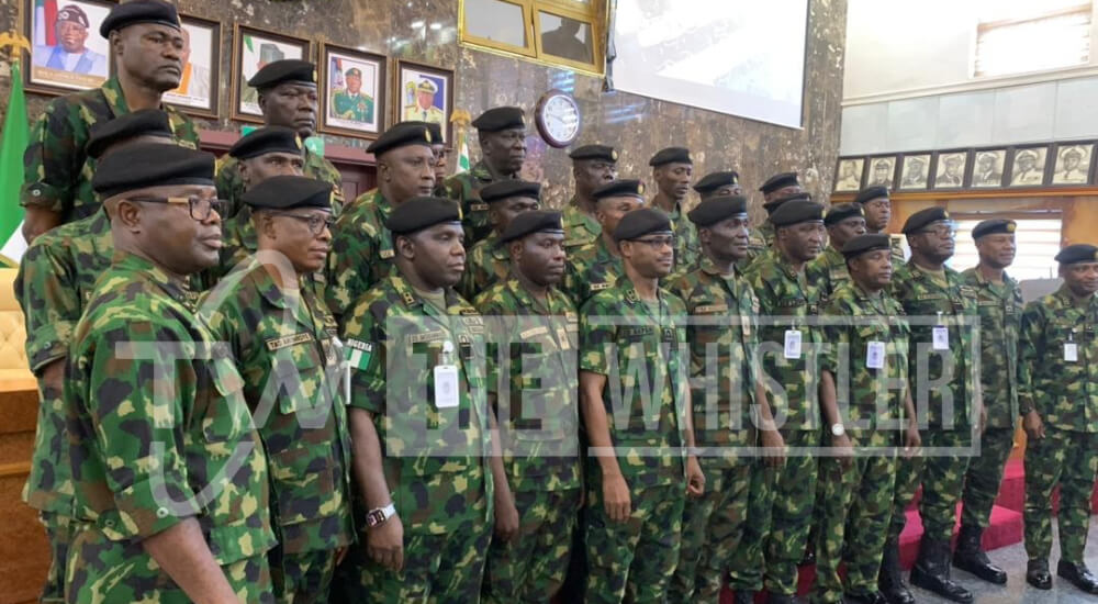 Nigerian Navy Decorates New Naval Warrant Officers, Urges Them To Be More Committed To Service