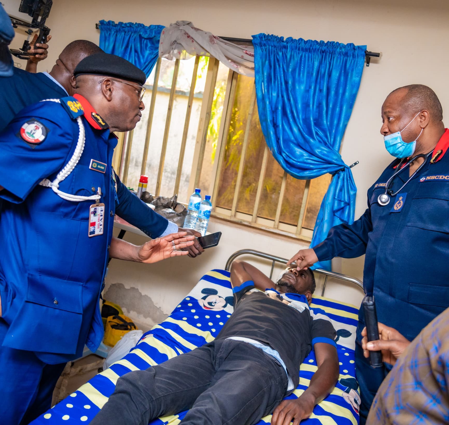 CG NSCDC COMMISERATE WITH THE AMBUSHED PERSONNEL, ASSURES FULL SUPPORT FOR THEIR WELFARE