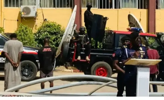 NSCDC apprehends four for vandalizing streetlight poles in Abuja