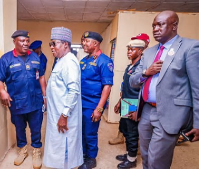 Lalong Builds, Commissions NSCDC Security Post In Ajikamai, Pledges Total Commitment To Address Insecurity