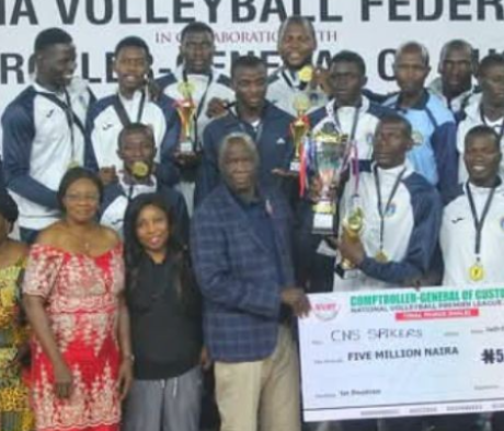 Customs, CNS Win 2024 CGC Volleyball Premier League