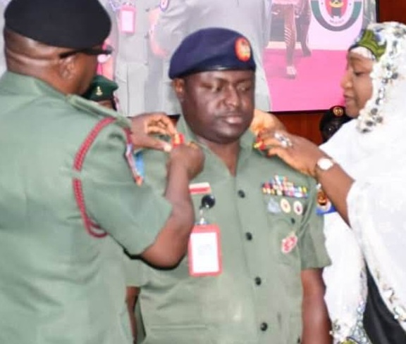 ARMY WAR COLLEGE NIGERIA DECORATES SIX NEWLY PROMOTED BRIGADIER GENERALS