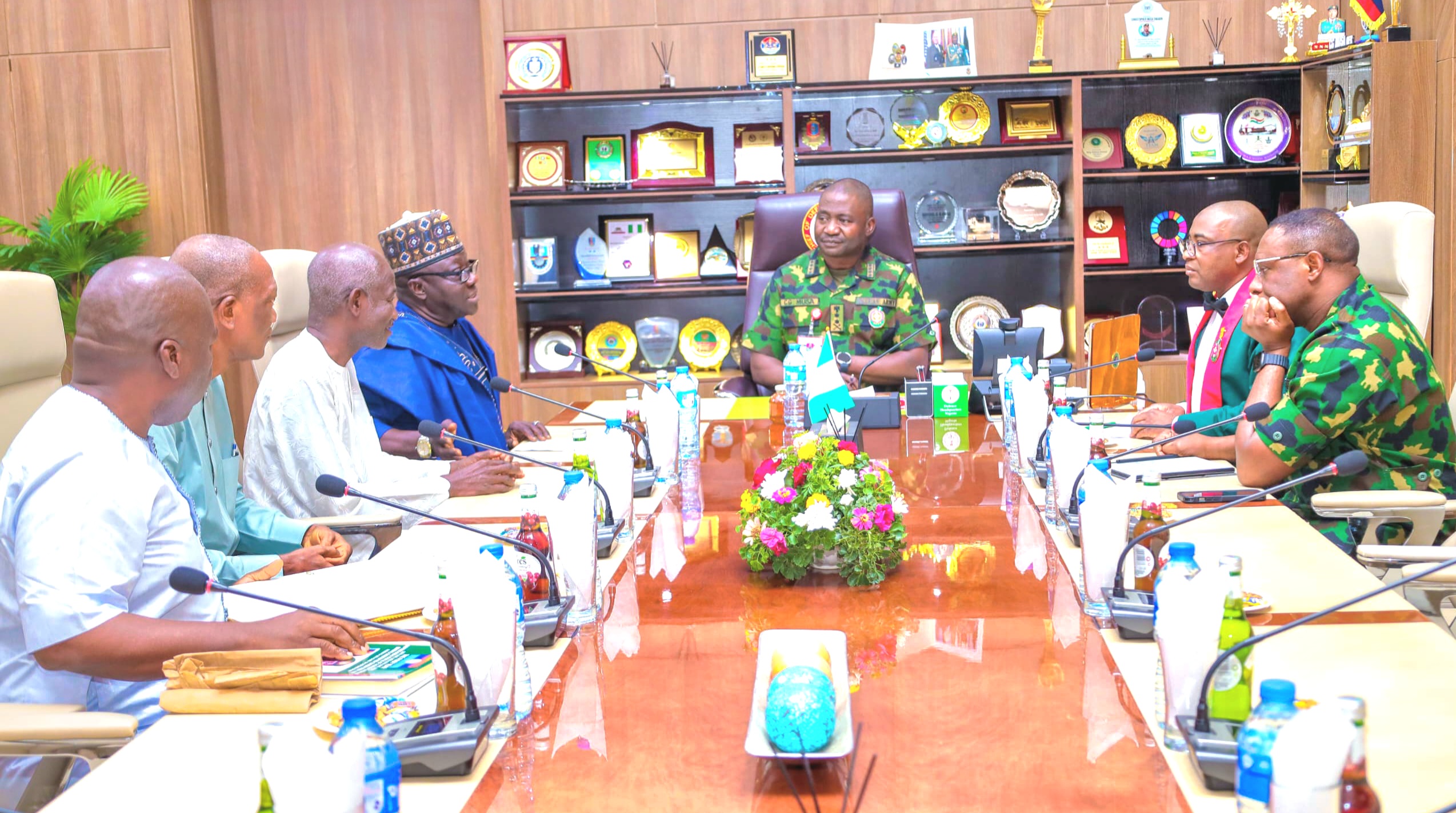 People’s Security Monitor: The Chief of Defence Staff, General Christopher Musa, Briefs The People’s Security Monitor Team On His Success Story… Says Insecurity Has Drastically Reduced In The Last One Year