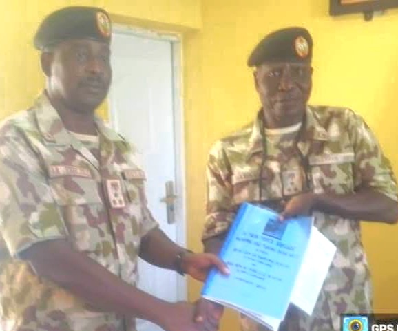 BRIGADIER GENERAL AA EGBEJULE ASSUMES COMMAND AS 10TH COMMANDER 24 TASK FORCE BRIGADE DIKWA, calls for a rededication to duty and professionalism