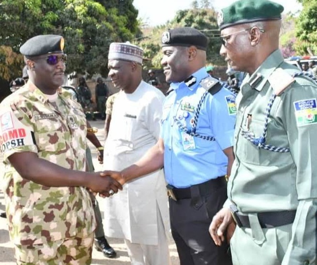 GOC 3 DIVISION EMBARKS ON COURTESY VISIT TO SECURITY AGENCIES IN PLATEAU, Emphasizes Inter-Agency Collaboration