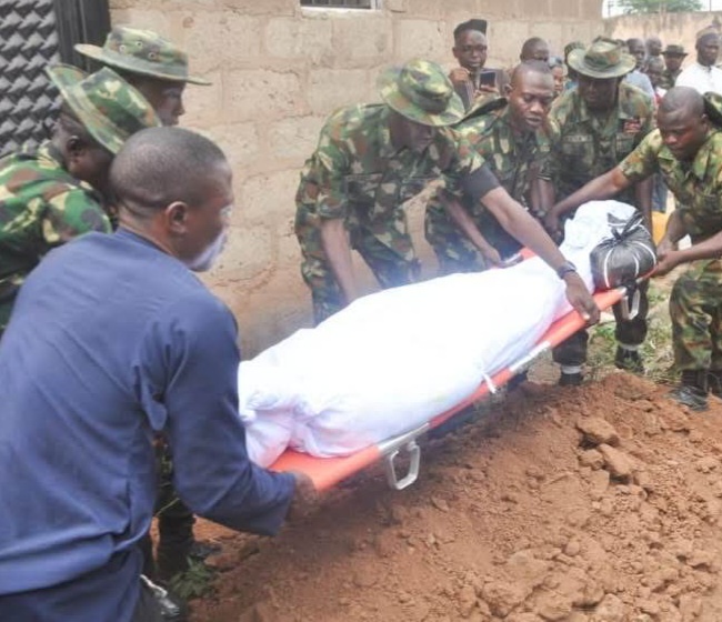 REMAINS OF LATE SERGEANT FATAI SONEYIN LAID TO REST WITH FULL MILITARY HONOURS