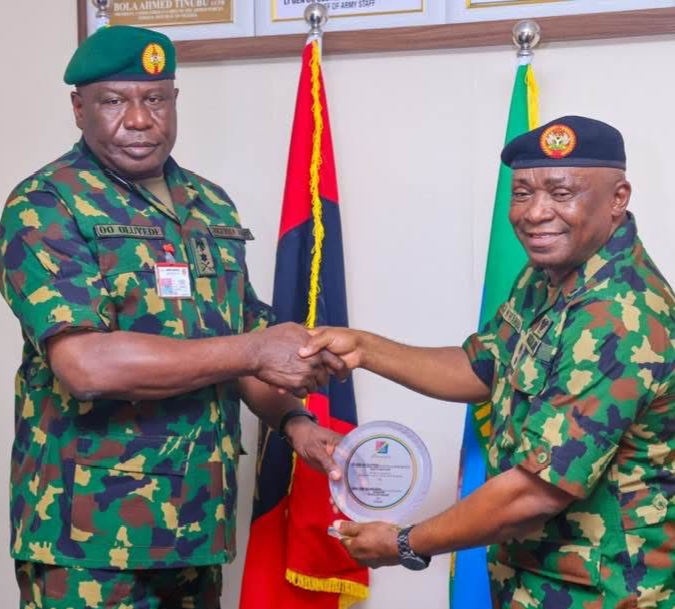 COAS PAYS MAIDEN VISIT TO 35 ARTILLERY BRIGADE, CHARGES TROOPS TO STEP UP OPERATIONS IN DEFENCE OF NIGERIA