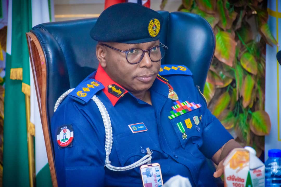 NSCDC MITIGATES AGAINST EVENTUALITIES REFRAIN SCOOPING OF FUEL AS PMS TANKER FELL ALONG KADUNA ROAD