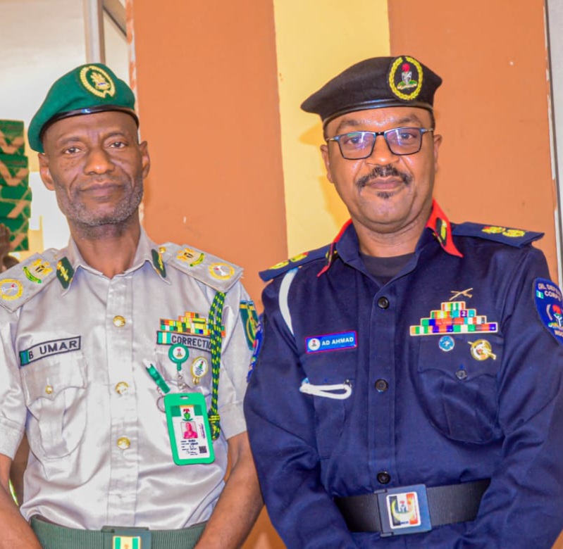 SYNERGY: NSCDC STRENGTHENS COLLABORATION WITH NCoS IN KATSINA