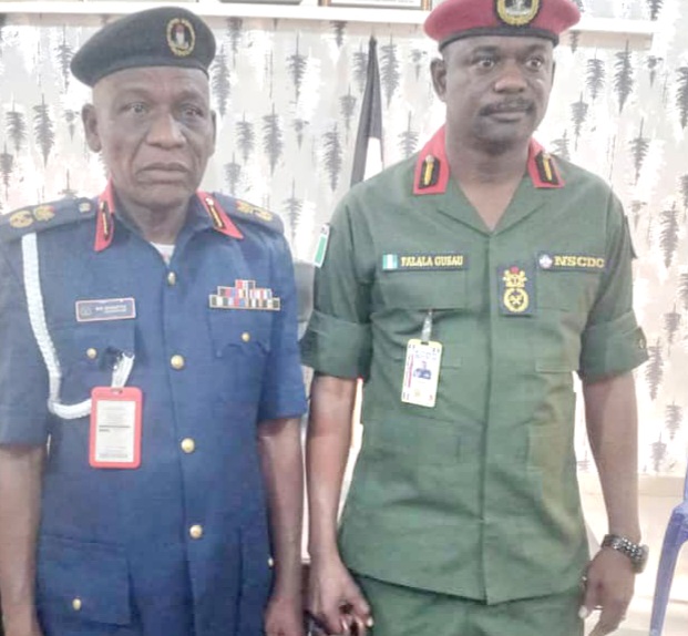 Commandant Shafi’u Abdulmumini Assumes Duty As NSCDC Commandant, Takes Over From Commandant  Falala