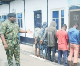 Navy arrests nine pipeline ‘vandals’, recovers 408 drums