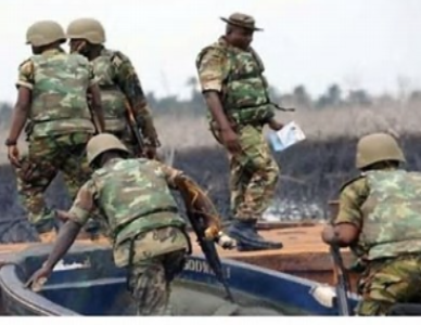 Navy seals three illegal refining sites in Delta