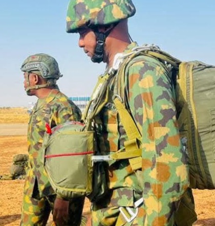 BRIGADIER GENERAL AS ALIYU mni MAKES HISTORY WITH DARING AIRBORNE JUMP, INSPIRES FUTURE MILITARY LEADERS