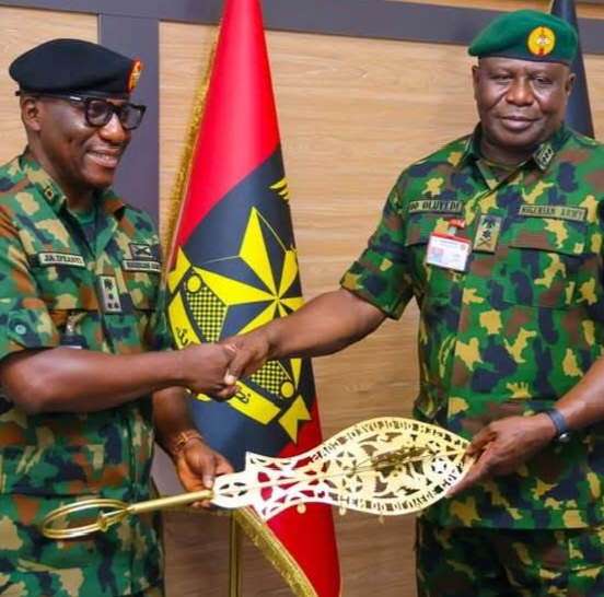 COAS GEN OLUYEDE VISITS 32 ARTILLERY BRIGADE, TELLS TROOPS TO STAMP OUT SECURITY THREATS FOR SOCIO-ECONOMIC DEVELOPMENT