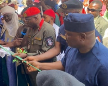 NSCDC Boss Commissions Quarter Guard, Urges Synergy Among Security Agencies