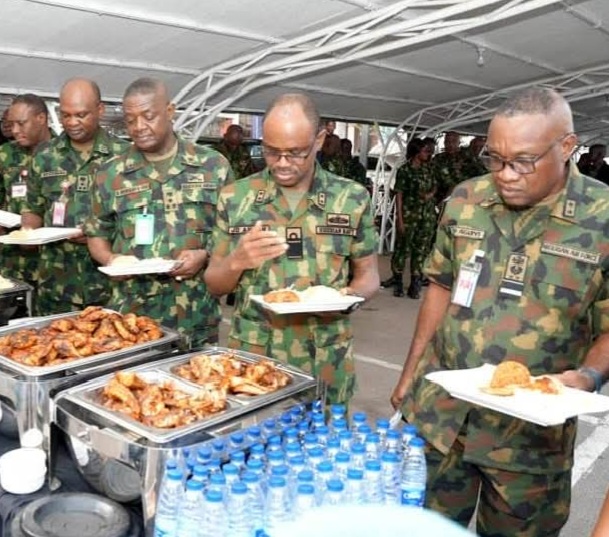 CDS BREAKS FAST WITH ARMED FORCES PERSONNEL, CALLS FOR UNITY OF PURPOSE