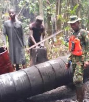 TROOPS MAINTAIN TRAJECTORY AGAINST OIL THIEVES, RECOVER OVER 67,000 LITRES OF STOLEN PRODUCTS