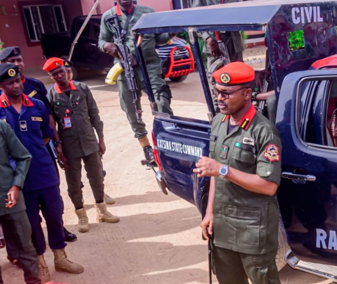 COMMANDANT AHMAD UNVEILS RAPID RESPONSE SQUARD, MEETS WITH STRATEGIC COMMANDERS