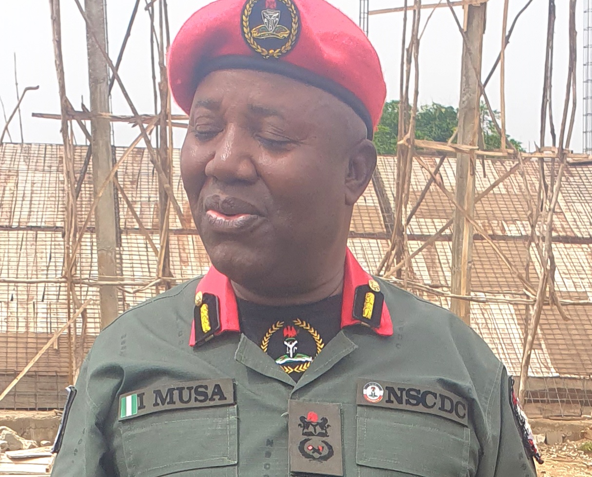 Ahead Of CG Audi’s Duty Tour: Ishaku Musa, Plateau NSCDC Commandant, Visits The Permanent Site Of The NSCDC Training College