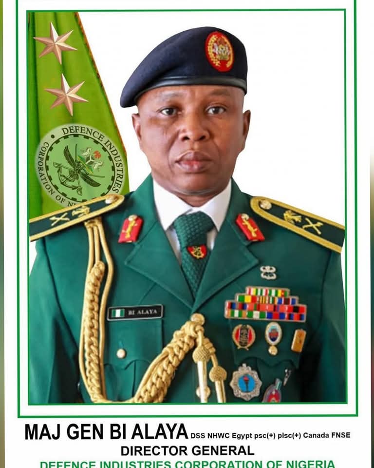 Meet the 25th Director General, Defence Industries Corporation of Nigeria (DICON)