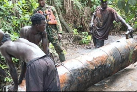 TROOPS BURST MASSIVE ILLEGAL BUNKERING HUBS, RECOVER OVER 591,000 LITRES OF STOLEN PRODUCTS ACROSS NIGER DELTA REGION