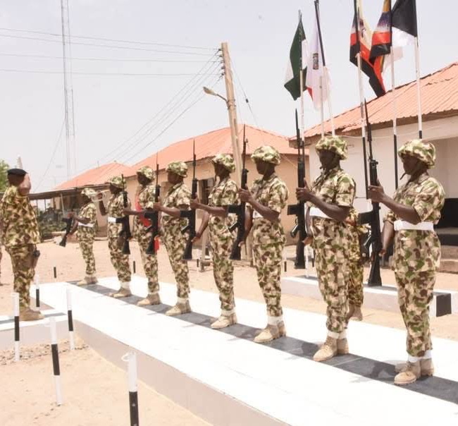 ACTING GOC 7 DIVISION CONTINUOUS OPERATIONAL VISIT… Encourages troops to remain resilient and defeat the remnants of terrorists
