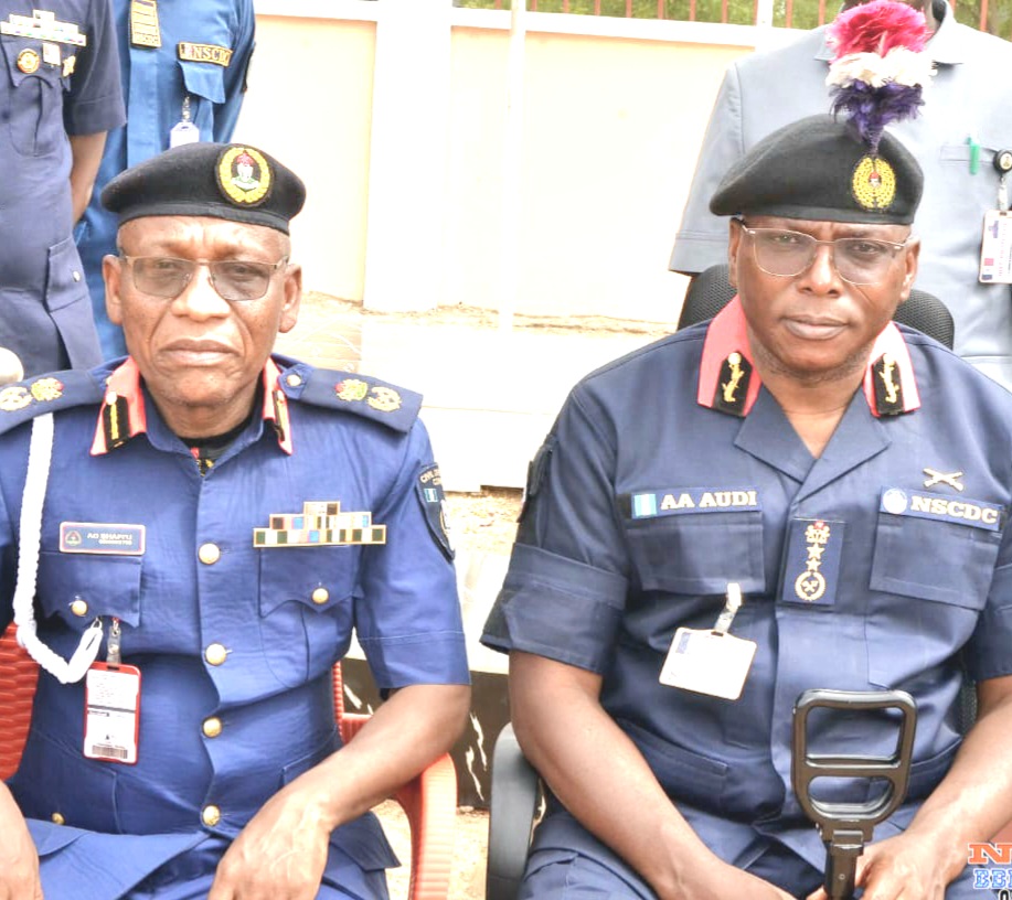 NSCDC CG Ahmed Abubakar Audi, Visits Kano Command Tasks NSCDC’s Officers, Men To Be Loyal, Concentrate On Core Mandates