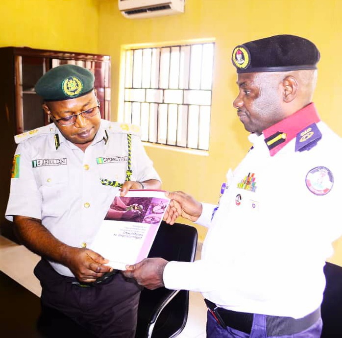 INTER-AGENCY COLLABORATION: COMMANDANT JIBRIN IDRIS VISITS SECURITY AGENCIES
