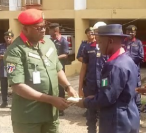 NSCDC promotes Adamawa officer for returning N850,000 misplaced by pilgrim