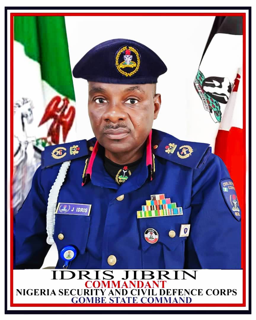 NSCDC GOMBE STATE COMMAND DEPLOYS 500 PERSONNEL FOR DEMOCRACY DAY CELEBRATION
