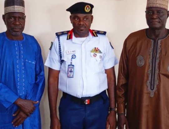 COMMANDANT JIBRIN RECEIVES ALPSPN ON COURTESY VISIT