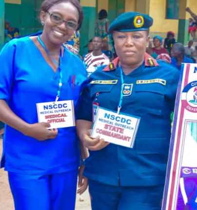 NSCDC BENUE STATE COMMAND CONDUCTS HISTORY MAKING MEDICAL OUTREACH IN GBOKO